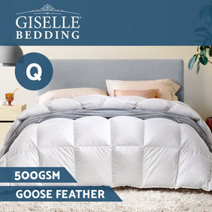 
                  
                    Queen Size Goose Down Quilt - Giselle Bedding
                  
                